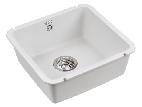 Кухонная мойка Paulmark UNTER PM204543-WH 46х44 цвет белый